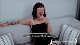 Goth girl nicole tries the casting couch ЁЯШИ