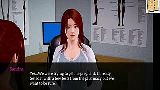 My New Family 229: Redhead with Small Tits in Erotic Hentai Scene