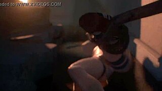 Big boobs and ass teen gets tied up and gagged on tape