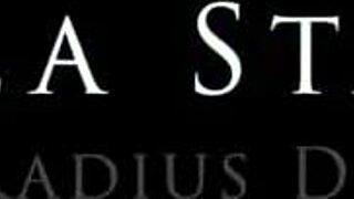 Isabella Starling, cute tgirl, masturbating solo in crossdressing?