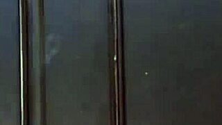 Cute asian teen enjoys a relaxing oral session