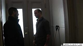 three gay guys get wild in a hardcore orgy, sucking and fucking everywhere