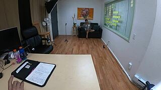 nataly dewalt in a casting interview