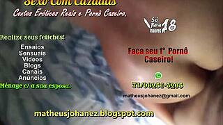 Wife's ass gets cum punch!