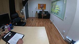 nataly dewalt in a casting interview