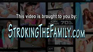 Watch teen stepdaughter blow her stepdad for a facial?