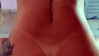 A quick visit from my cousin turned into fun on the living room couch.