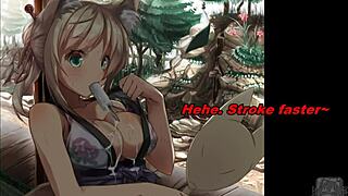 Hey, wanna edge with Yukikaze's anime boobs in this hot joi session?