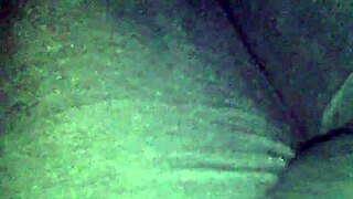 This crossdresser sissy boy wears nylon leggings