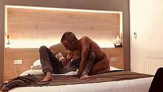 Blonde milf wife gets her pussy licked and fucked hard. Amateurs dive into muff with cunilingus and tits exposed.