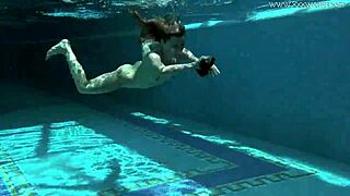 American skinny brunette lindsey cruz and russian juicy blonde jessica lincoln enjoy each other's nude bodies in a smoking session