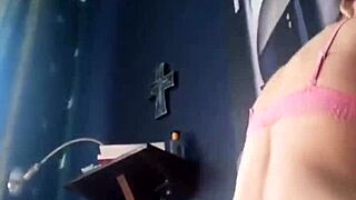 Close up pussy pounding, oops forgot protection!