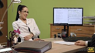 Loan4k Miss Agrees To Have Sex For Loan Because She Really Needs It