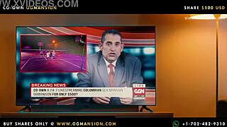 brunette loves to lick stockings even the camera ggmansion