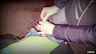 stranger fucked me with a condom, i took his cum in my panties