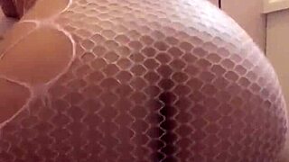 Fucking Dildo In Bathroom With Intense Pleasure