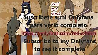 Schoolgirl hinata hyuga dresses up and attends class in the kunoichi series