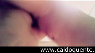 leke thrusts deep inside bareback, moaning in gay action