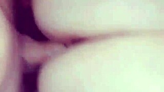 Wife gets her throat fucked deep while bent over