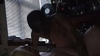 Lord claw penumbra bends lady saline over in doggystyle during the black cats mating season, her fat bbw body shaking as he masturbates his monster cock