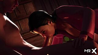 Treasure of Nadia: Intense Ass Rubbing Against His Body in E3 122!