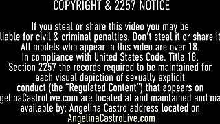 Angelina Castro rides cock