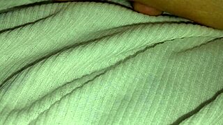 Petite 18+ Wife's Creamy Feet and Toes Drenched in Cum During Foot Play