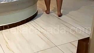 well-endowed guy pounds married latina's big ass in motel!