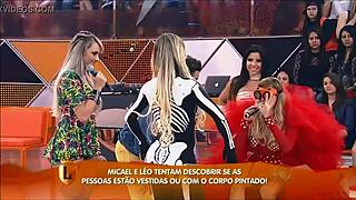 Eye exam and body painting with Legend Rios in HD