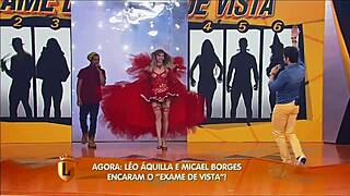 Eye exam and body painting with Legend Rios in HD