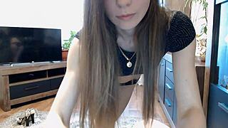 This stunning girl shows off her body and toys and its a delight for Lingerie lovers!