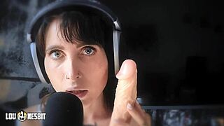 Lou Nesbit and Lia Louise Deliver Detailed ASMR Jerk Off Instructions