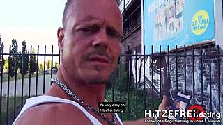 Outdoor date with fitxxxsandy