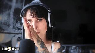 Lou Nesbit and Lia Louise Deliver Detailed ASMR Jerk Off Instructions