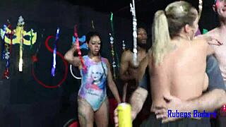 Carnaval tradition: sex in Rubens Badaro salon 2023 with Fernanda Chocolate?