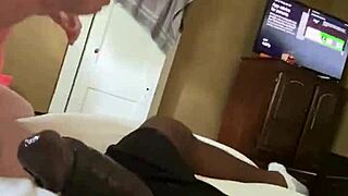 She absolutely loves sucking my big cock, amateurs can't get enough!