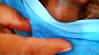 Feeling the thrill of a monster cock in wife's underwear, the sexy shemale teen explores her desires alone.