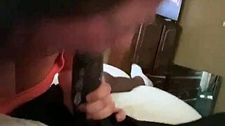 She absolutely loves sucking my big cock, amateurs can't get enough!