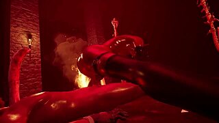 Epic duel with a seductive succubus in Booker Dan's fantasy world