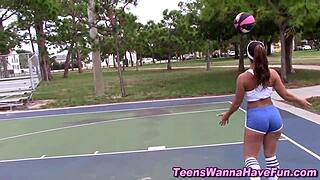 I Watch These Party Lesbians Rubbin Their Pussies And It's So Hot!