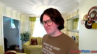 That tricked amateur is sucking dick so good in lingerie!