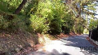 Stepsister gives sloppy blowjob, takes messy facial cumshot.