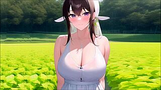 Seventh medal hentai JOI guides your milking in bdsm contest