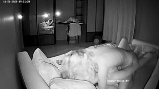 amateurs real couple having sex in night vision