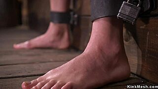 Blonde Sub Lily Labeau Endures Rough Caning And Bondage