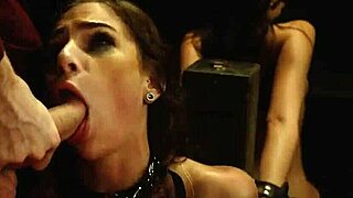 girl dominates guy in this compilation with two youthful 18+ sluts sydney cole and another!