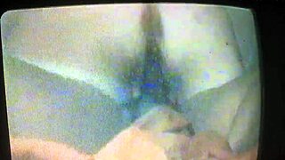 throwback close up of italian amateur riding in homemade video