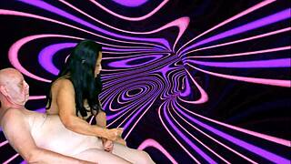 Watch Sexy Latina Rip Clothes In Erotic Striptease And Cum Dance!