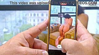 behind the scenes of a brazilian lesbian recording with toys and domination