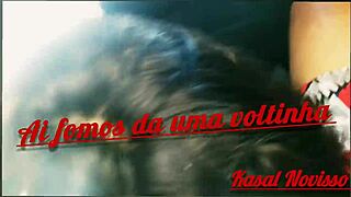 Dancing passionately with that sexy music, then we took a car ride.